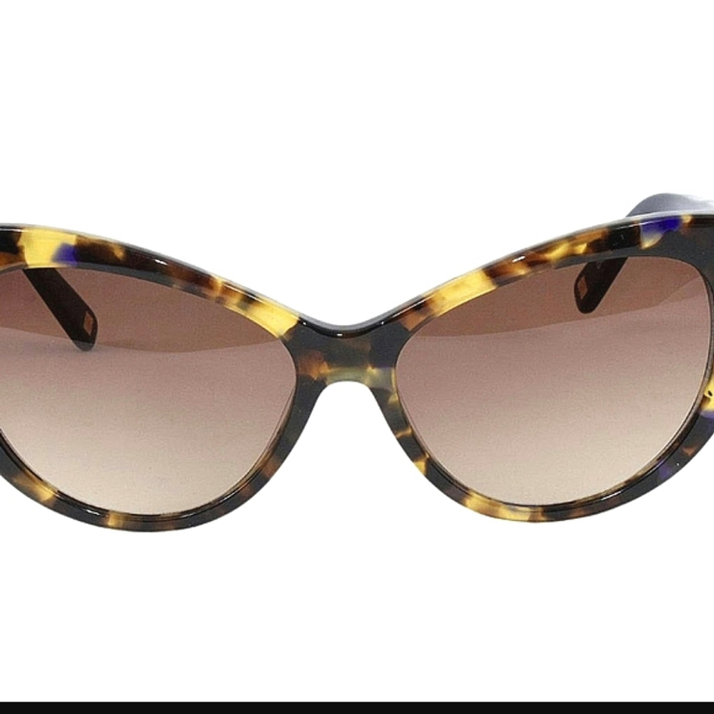 Nine West Cat Eye Sunglasses 53 15 135 Tortoise Blue Womens Sunglasses - Picture 3 of 7